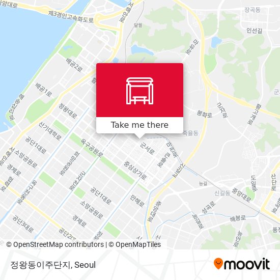 정왕동이주단지 map
