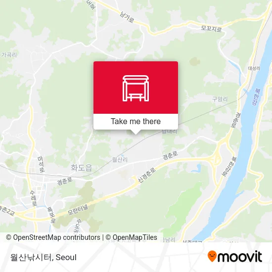 월산낚시터 map