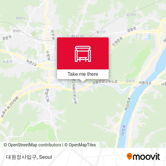 대원정사입구 map