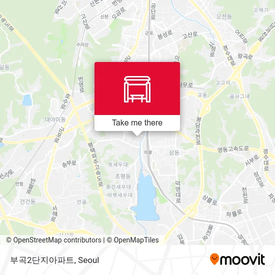 부곡2단지아파트 map