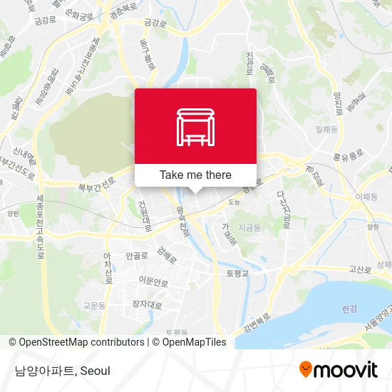 남양아파트 map