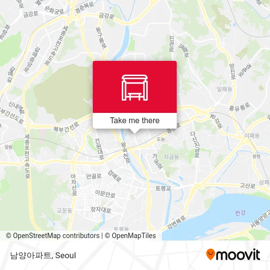 남양아파트 map