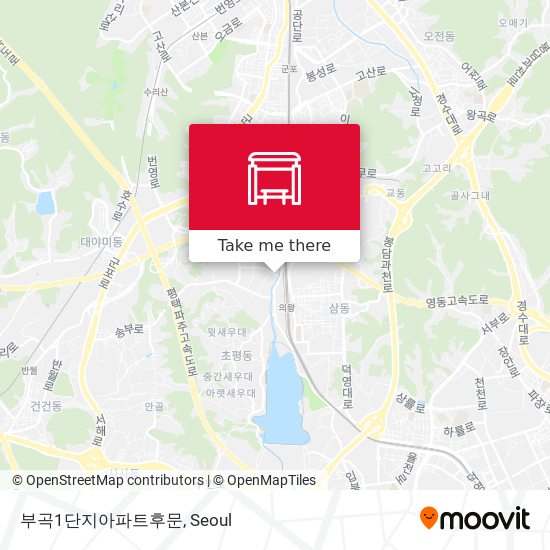 부곡1단지아파트후문 map