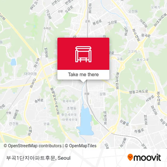 부곡1단지아파트후문 map