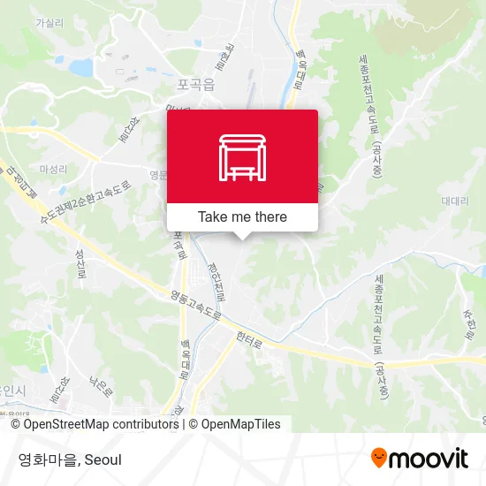 영화마을 map