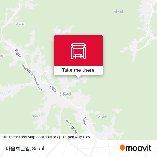 마을회관앞 map