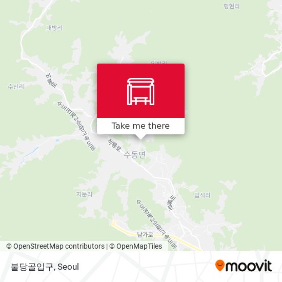 불당골입구 map