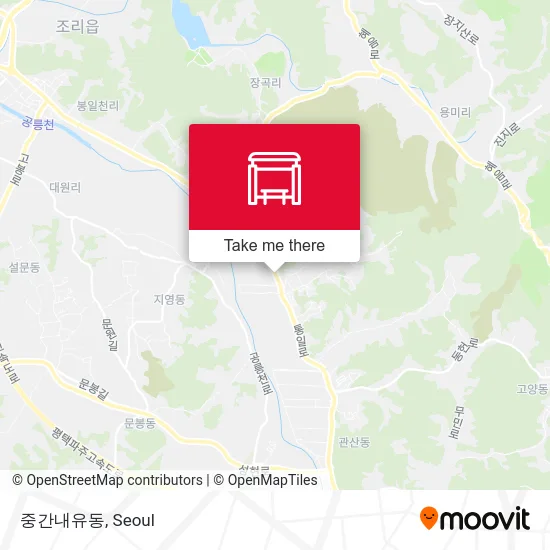 중간내유동 map