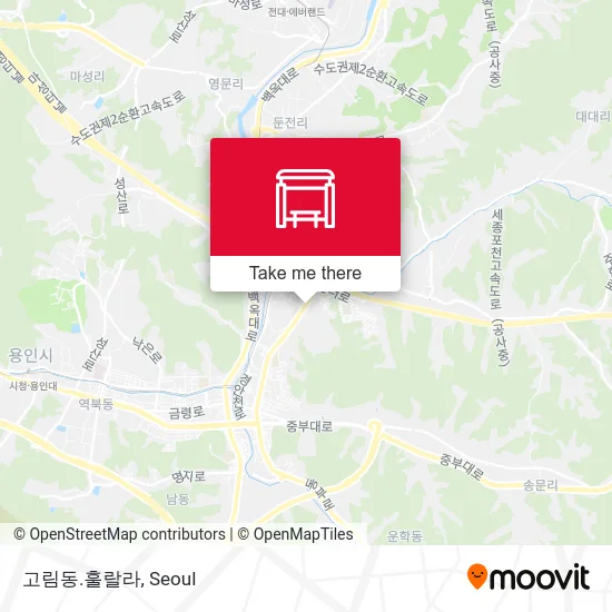 고림동.훌랄라 map