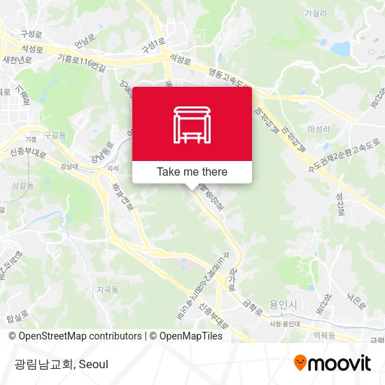 광림남교회 map