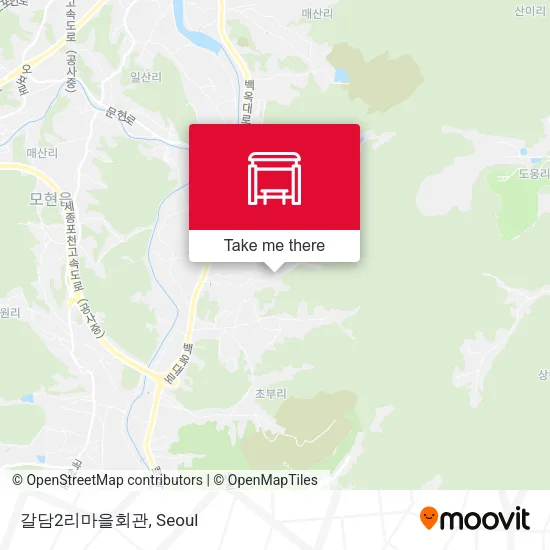 갈담2리마을회관 map