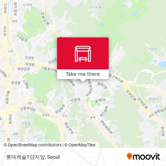 롯데케슬1단지앞 map
