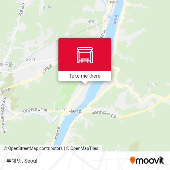 부대앞 map