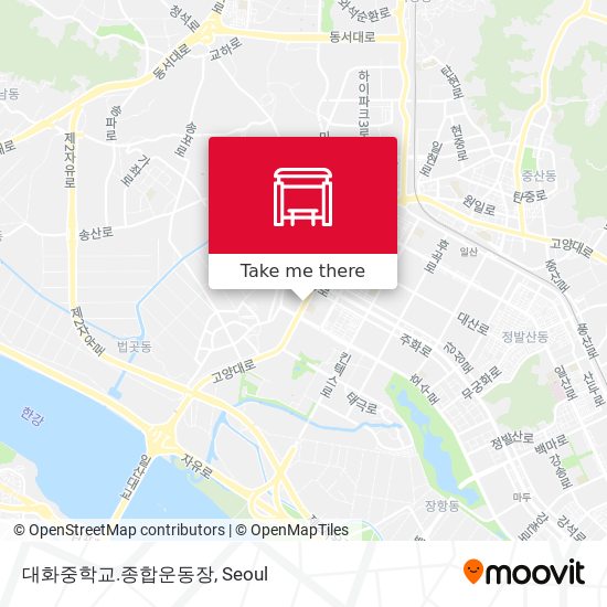 대화중학교.종합운동장 map