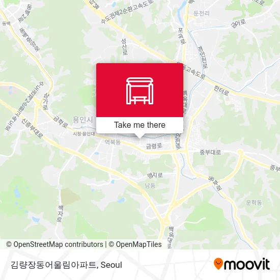 김량장동어울림아파트 map