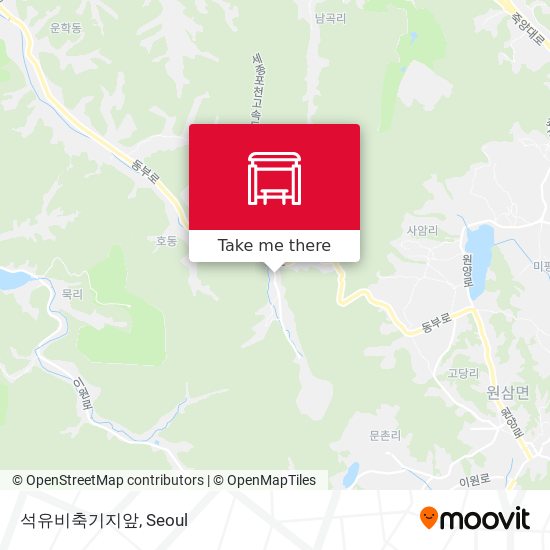 석유비축기지앞 map