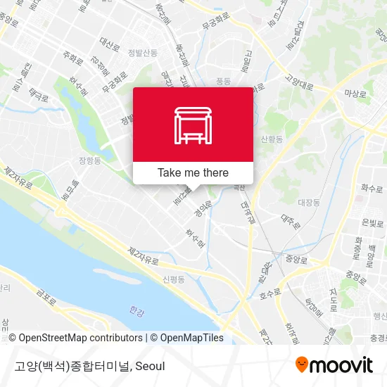 고양(백석)종합터미널 map