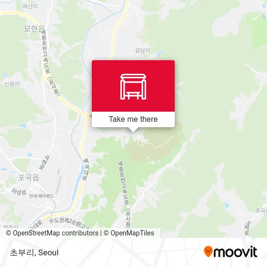 초부리 map