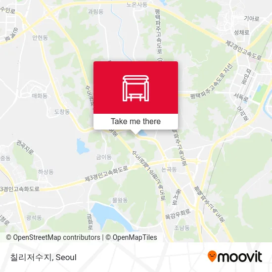 칠리저수지 map