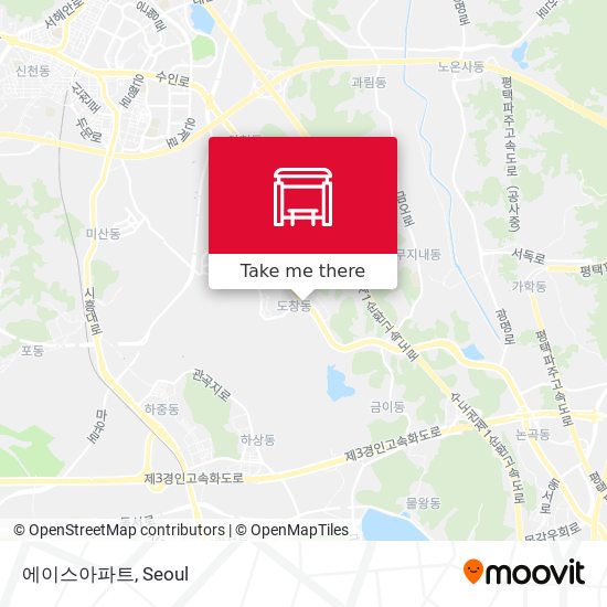 에이스아파트 map