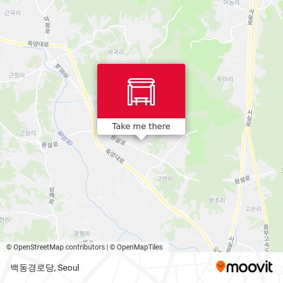 백동경로당 map
