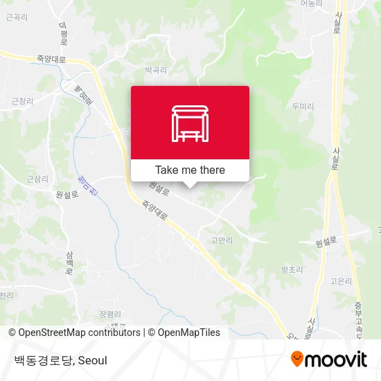 백동경로당 map