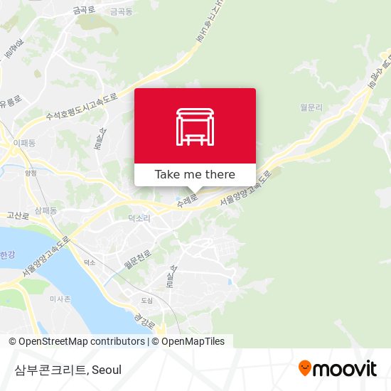 삼부콘크리트 map