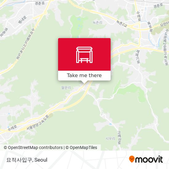묘적사입구 map