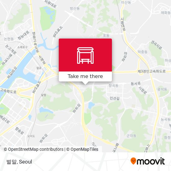 벌말 map