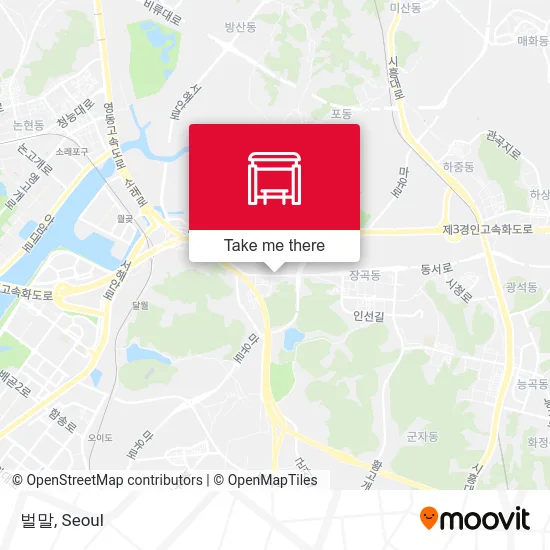 벌말 map
