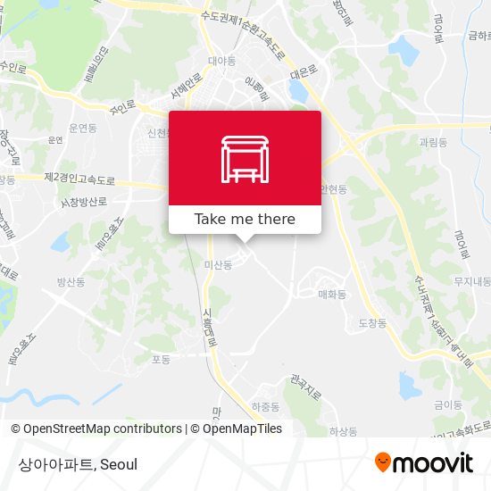 상아아파트 map