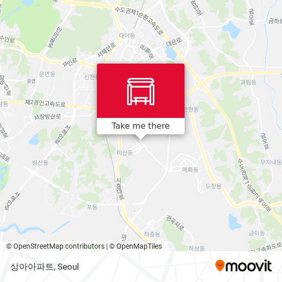 상아아파트 map