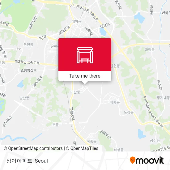 상아아파트 map