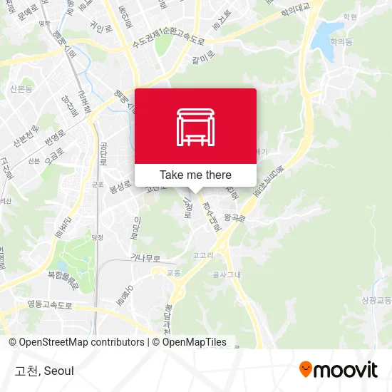 고천 map