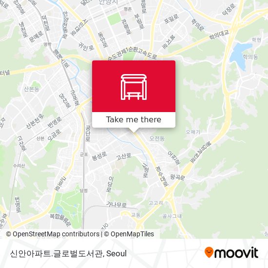 신안아파트.글로벌도서관 map