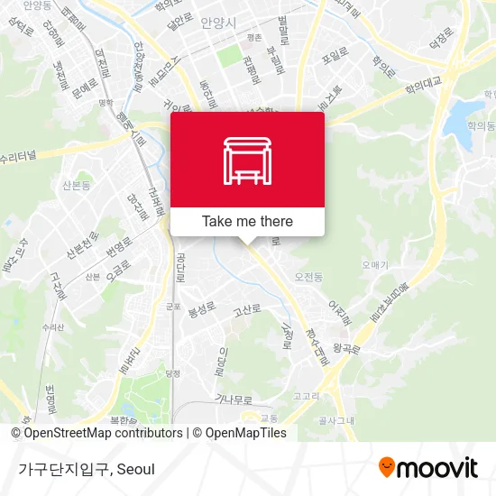 가구단지입구 map