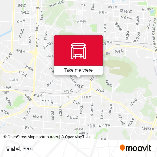동암역 map