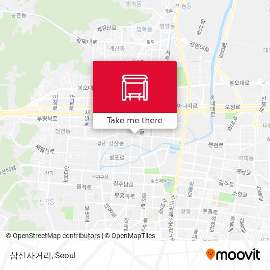 삼산사거리 map