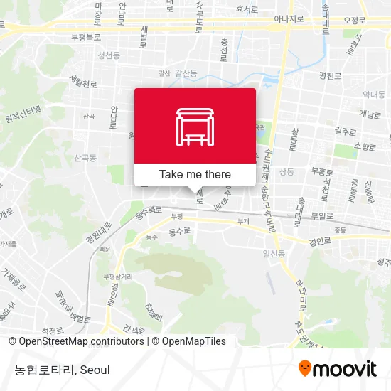 농협로타리 map