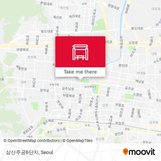 삼산주공6단지 map