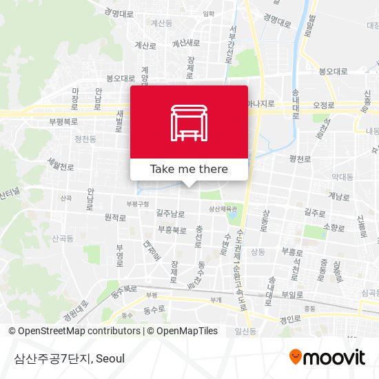 삼산주공7단지 map