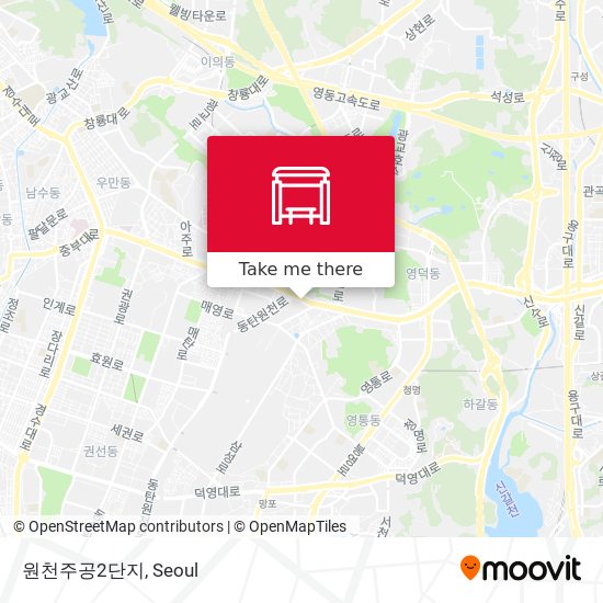 원천주공2단지 map