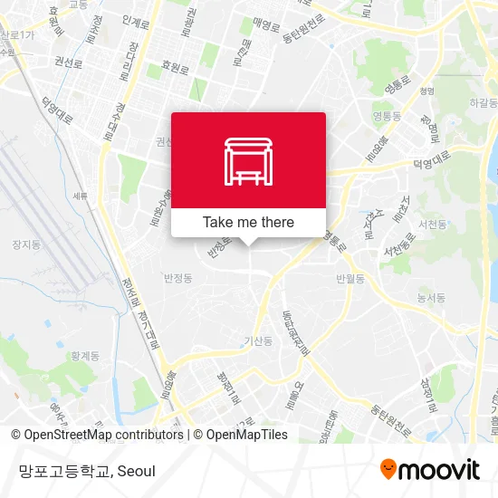 망포고등학교 map