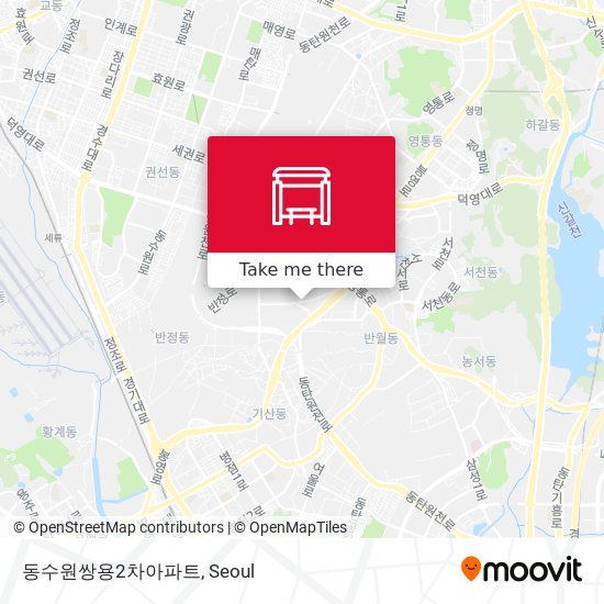 동수원쌍용2차아파트 map