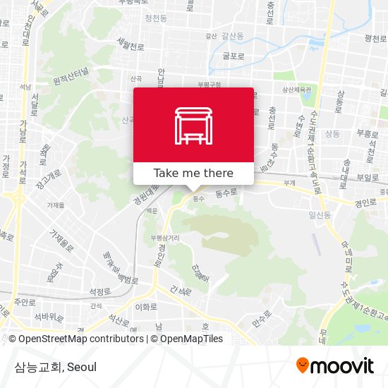 삼능교회 map