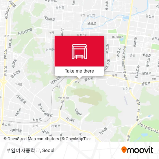 부일여자중학교 map