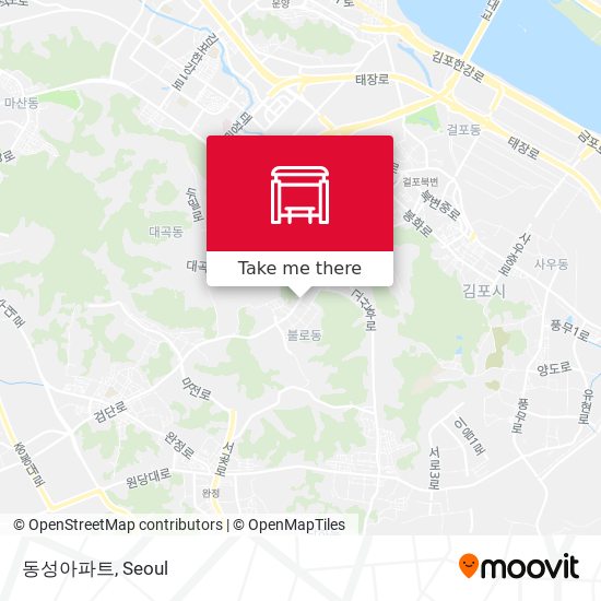 동성아파트 map