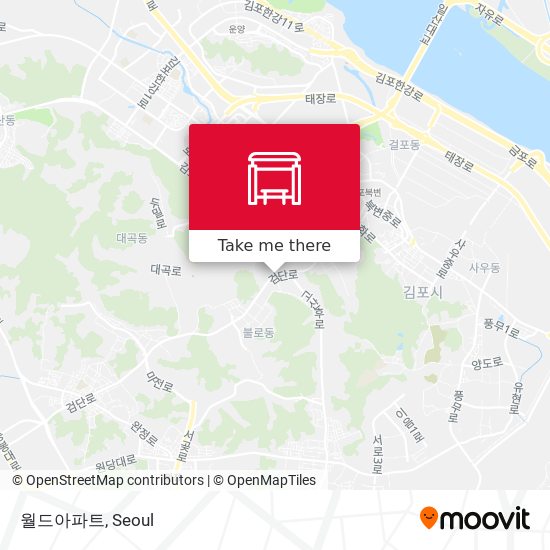 월드아파트 map