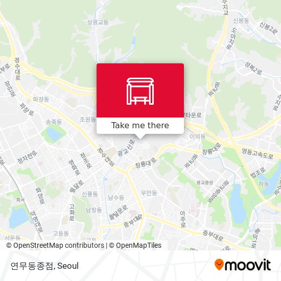 연무동종점 map