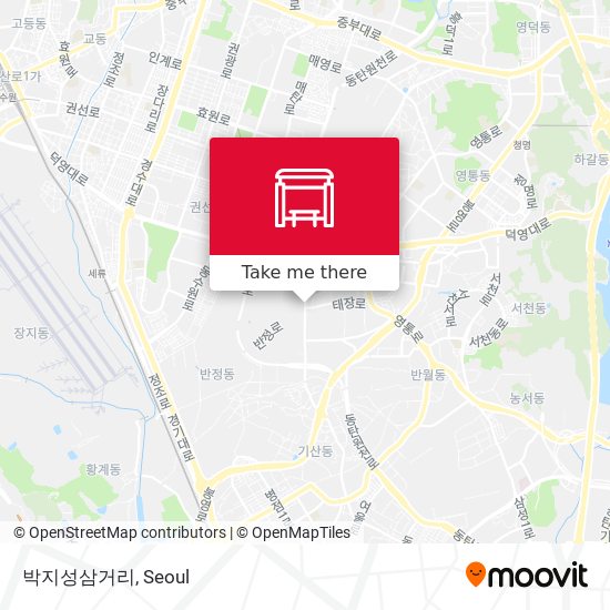 박지성삼거리 map